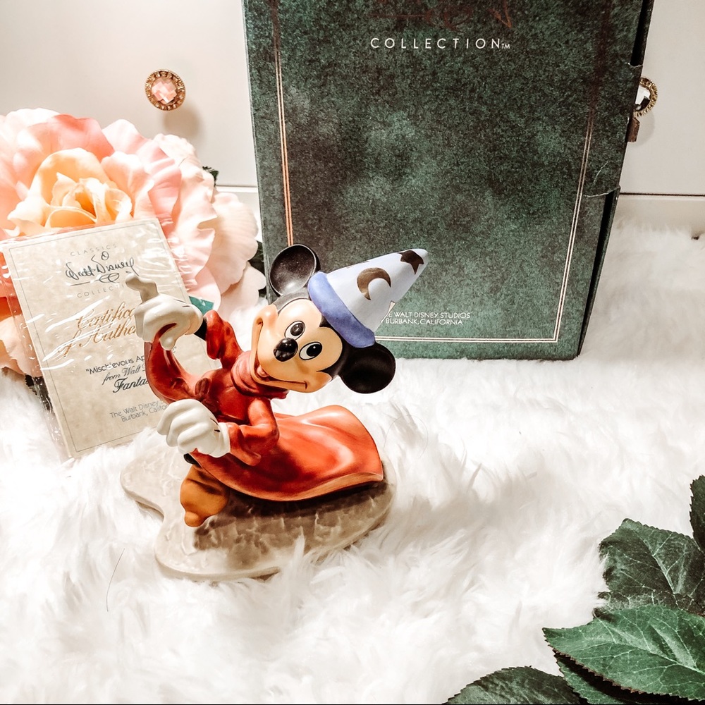 Fantasia Mickey Mouse Porcelain Figurine